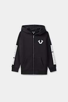 BOYS LOGO BUDDHA ZIP HOODIE , image 2