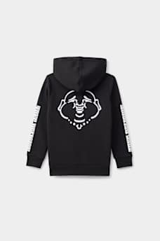 BOYS LOGO BUDDHA ZIP HOODIE , image 1