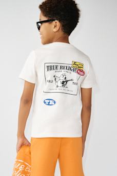 BOYS WORLD TOUR LOGO PATCH TEE, image 1