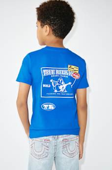 BOYS WORLD TOUR LOGO PATCH TEE, image 1