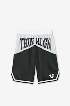 BOYS WARPED LOGO COLORBLOCK SPORT SHORT, image 1
