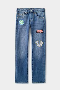 BOYS RICKY PATCH STRAIGHT JEAN, image 2