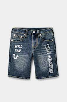 BOYS WORLD TOUR DENIM SHORT, image 1
