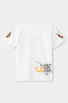 BOYS SKETCHED LOGO TEE