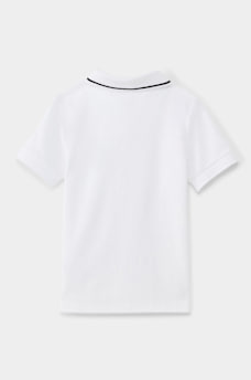 BOYS CIRCULAR BUDDHA FACE POLO SHIRT, image 2