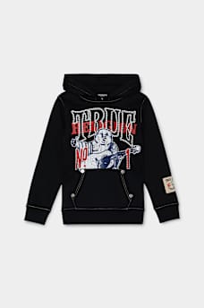 BOYS TRUE 1 LOGO PULLOVER HOODIE