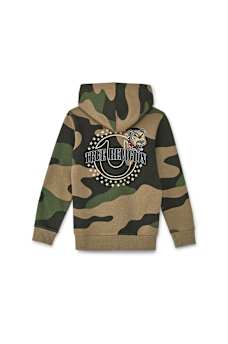 BOYS PATCH ZIP HOODIE
