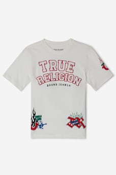 BOYS PUFF-PRINT PATCH TEE