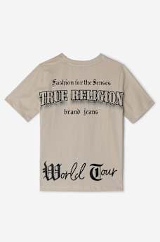 BOYS HALF TONE LOGO TEE