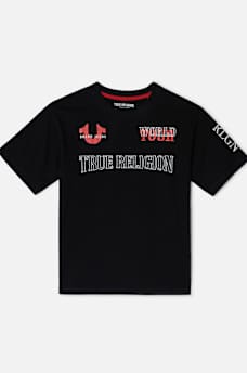 BOYS MULTI-PRINT LOGO TEE