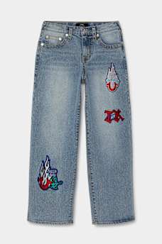 BOYS BOBBY PATCH BAGGY JEAN