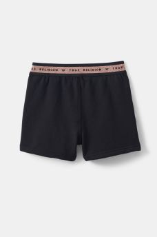 GIRLS LOGO TRIM SWEAT SHORT