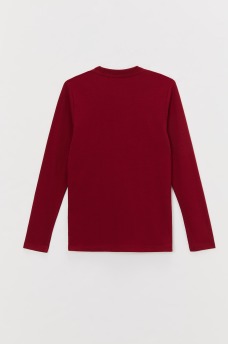 GIRLS LONG SLEEVE LOGO TEE
