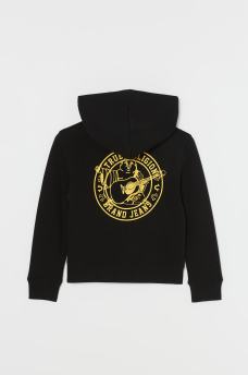 GIRLS LOGO ZIP HOODIE, image 1