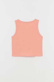 GIRLS DAISY GLITTER BUDDHA LOGO TANK, image 2