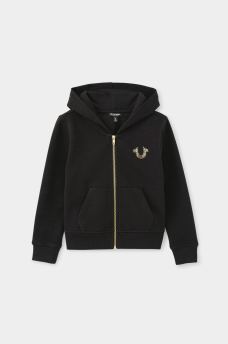 GIRLS CRYSTAL ZIP HOODIE, image 2