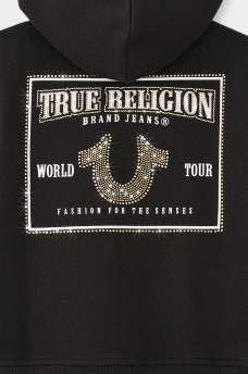 GIRLS CRYSTAL ZIP HOODIE, image 3