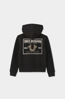 GIRLS CRYSTAL ZIP HOODIE, image 1