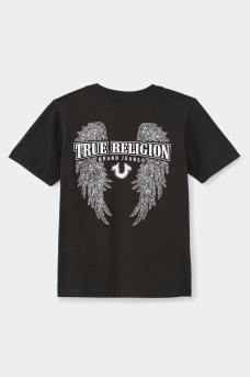CAMISETA DE ALAS DE &Aacute;NGEL CON CRISTALES PARA NI&Ntilde;A, image 1
