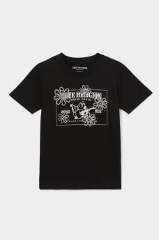 GIRLS SPARKLE DAISY TEE, image 1