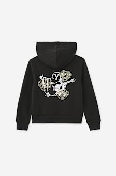 GIRLS SPARKLE HORSESHOE ZIP HOODIE