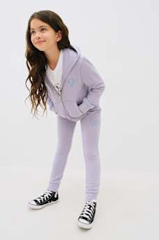 GIRLS SPARKLE HORSESHOE ZIP HOODIE, image 1