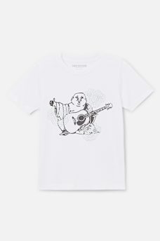 GIRLS CRYSTAL HORSESHOE TEE