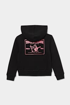 GIRLS METALLIC WORLD TOUR ZIP HOODIE, image 1