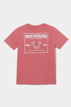  GIRLS CRYSTAL LOGO TEE