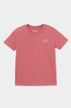  GIRLS CRYSTAL LOGO TEE