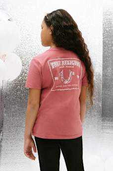  GIRLS CRYSTAL LOGO TEE