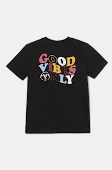 GIRLS GOOD VIBES ONLY TEE, image 1