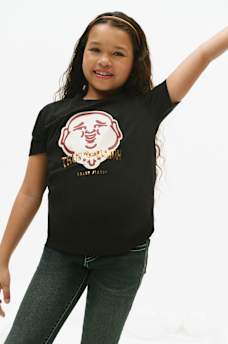 GIRLS BUDDHA LOGO TEE