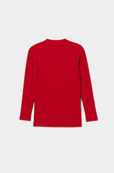 GIRLS CRYSTAL HORSESHOE HENLEY TEE, image 3