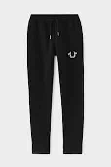 GIRLS GLITTER HORSESHOE SWEAT PANT, image 1