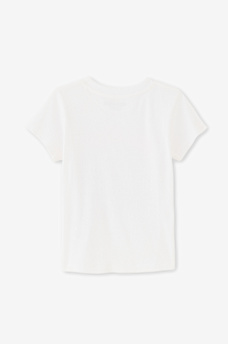 GIRLS HORSESHOE DENIM PATCH TEE, image 2