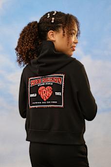 GIRLS CRYSTAL WORLD TOUR ZIP UP, image 1