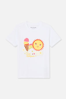 GIRLS HAPPY SUNSHINE TEE, image 1