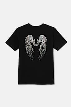 GIRLS CRYSTAL ANGEL WINGS TEE, image 1
