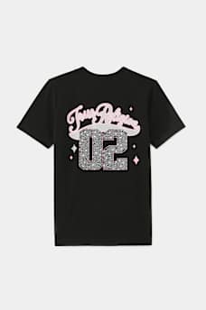 GIRLS GLITTER LOGO TEE, image 1