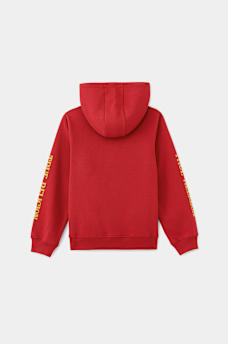 GIRLS CRYSTAL LOGO QUARTER ZIP HOODIE, image 2