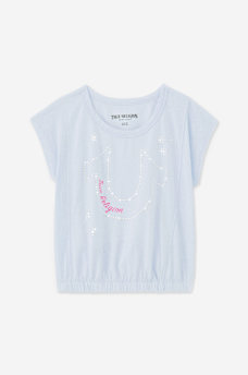 GIRLS CRYSTAL LOGO DOLMAN TEE, image 1