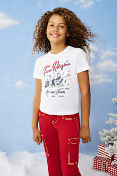 GIRLS CRSTAL HARMONY BABY TEE, image 1