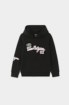 GIRLS COLLEGIATE LOGO PULLOVER HOODIE, image 1
