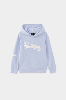 GIRLS COLLEGIATE LOGO PULLOVER HOODIE