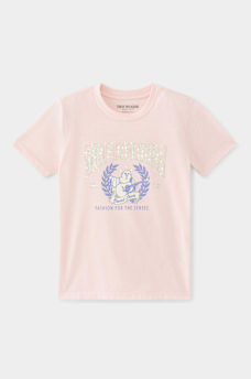 GIRLS CRYSTAL LOGO TEE