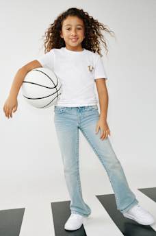 GIRLS BECCA BIG T BOOTCUT JEAN