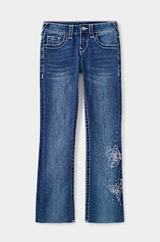GIRLS BECCA BUTTERFLY BOOTCUT JEAN