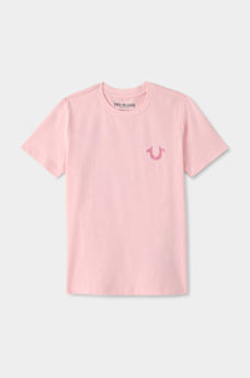 GIRLS LOGO GLITTER TEE, image 4