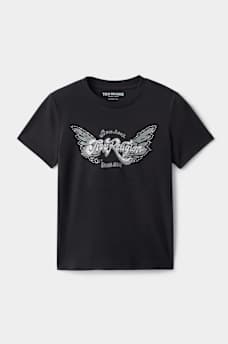 CAMISETA CON ALAS DE CRISTAL PARA NI&Ntilde;A, image 1